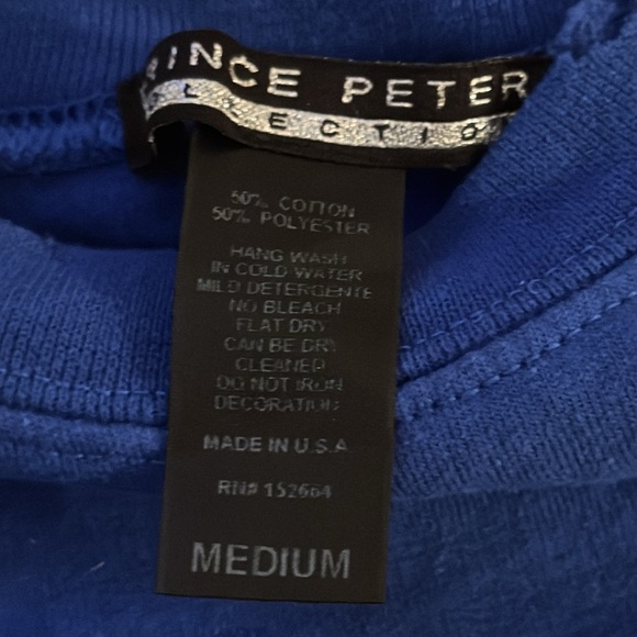 Prince Peter Girl’s Michigan 1837 Blue Sweatshirt Size Medium - Picture 5 of 5